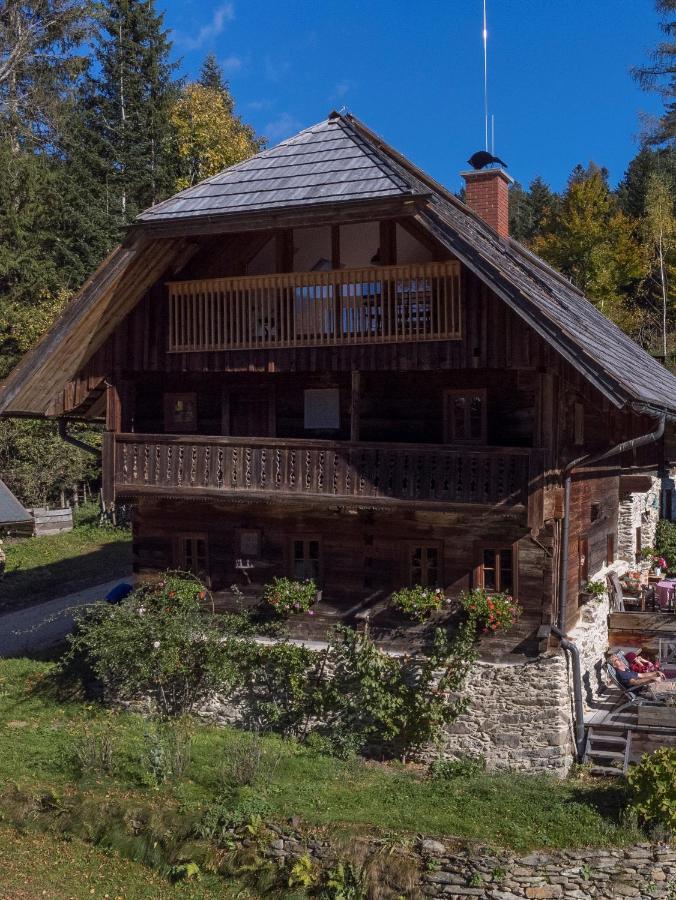 Charmante Gaestewohnung In Altem Bauernhaus In Alpiner Alleinlage Stanz Im Murztal Dış mekan fotoğraf